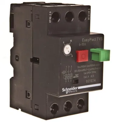 Obrázok produktu pre Schneider ochranný spínač motora 3P 6-10A GZ1E14