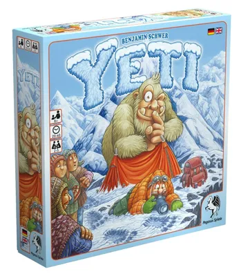Produktbild von Pegasus Yeti, Brettspiel, Reisen/Abenteuer, 8 Jahr(e), Familienspiel