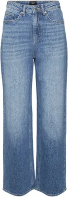 Produktbild von Vero Moda Tessa Wide Straight Fit Ra380 Ga Hochtaillierte Jeans Blau 33 / 32 Frau Blau 33