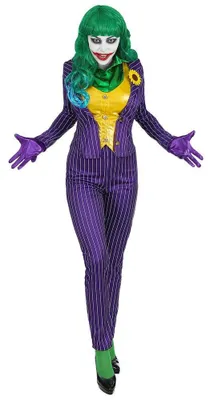 Produktbild von Mad Joker Damen Kostüm, Größe:XL