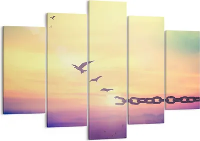 Produktbild von Bild auf Leinwand - Leinwandbild - Vogel Natur Wiese - 150x100cm - Wand Bild - Wanddeko - Leinwanddruck - Bilder - Kunstdruck - Wanddekoration - Leinwand bilder - Wandkunst - EA150x100-3917