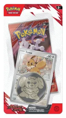 Zdjęcie produktu dla Pokemon Destined Rivals: Eevee 1-Pack Blister