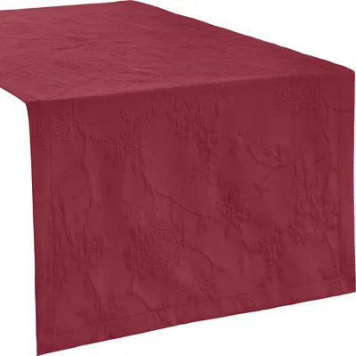 Produktbild von Erwin Müller Tischläufer Arnsberg" rot 50x150 cm"