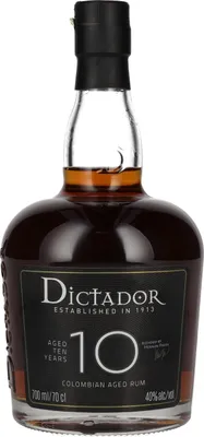 Produktbild von Dictador 10 Years Old ICON RESERVE Colombian Rum 40% Vol. 0,7l