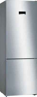 Obrázek produktu pro Bosch Serie 4 KGN49XIEA, 438 l, SN-T, 12 kg/24h, E, Přihrádka Fresh Zone, Nerezová ocel