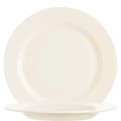 Productafbeelding van Intensity Cream Teller, plat, 24 cm - 6 stuks