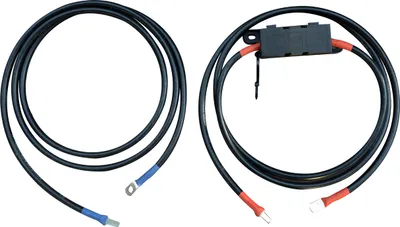 Produktbild von enjoy solar® Batterieanschlusskabel 2m, 25 mm², mit Hochlast-Sicherungshalter, für Laderegler zur Batterie, 0% MwSt.