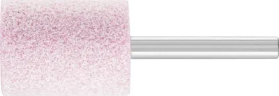 Produktbild von Pferd Schleifstift Körnung 60EK 25 x Höhe 32mm Schaft-Durchmesser 6mm Zylinderform Härte 0 rosa (AR) - 31135276
