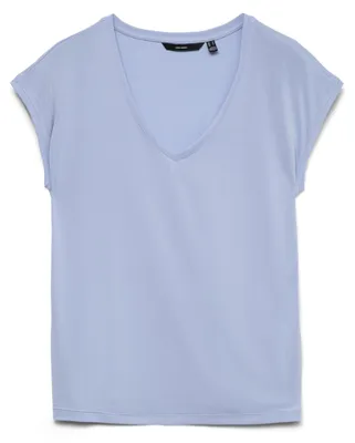 Immagine prodotto di Vero Moda 5715829051359, Indumenti per la parte superiore del corpo, Adulti, Donna, Blu, Taglia M, Scollo a V
