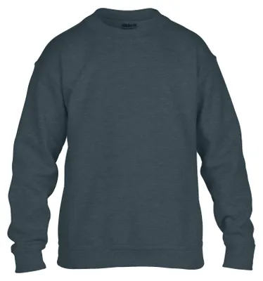 Produktbild von Gildan - Sweatshirt Rundhalsausschnitt für Kinder FK1945 (164) (Grau meliert)