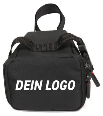 Produktbild von Haberland Tasche f. Schlosskette mit Schlosskörper schwarz - sichere Sattelta...