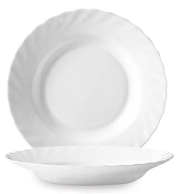 Obrázek produktu pro Arcoroc Trianon hluboký talíř bílé sklo 22,5 cm