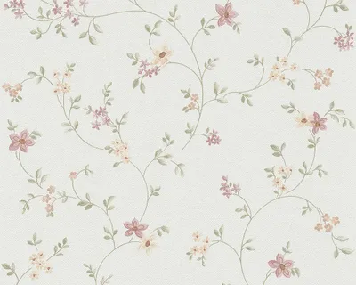 Obrázek produktu pro A.S. Création tapeta Fleuri Pastel, vícebarevná, zelená, bílá, 10,05 m x 0,53 m, 937701, 93770-1