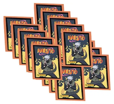 Zdjęcie produktu dla Naruto Ninja Adventures (2025) – naklejki kolekcjonerskie – 20 torebek