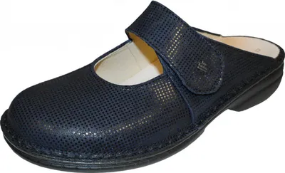 Produktbild von Finn Comfort Damen Pantolette in Blau, Größe 38