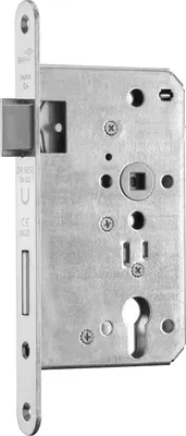 Produktbild von BMH Fluchttürschloss 1013, 1-flg. Funktion D/EN 179, DM 65/20 rechts, Edelstahl