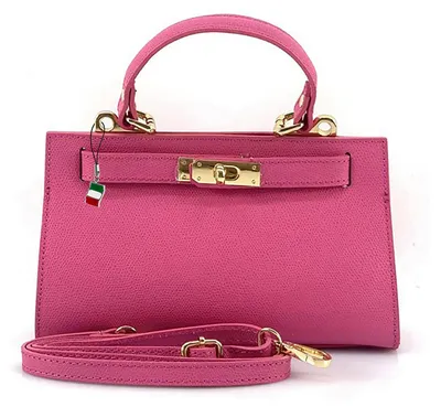 Immagine prodotto di Florence borsa a tracolla in pelle rosa fucsia OTF812P