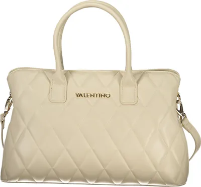 Produktbild von Elegante Damenhandtasche Beige mit Schulterriemen und Fächern