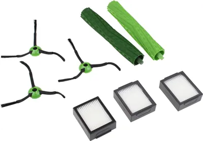 Produktbild von iRobot Roomba Replenishment Kit, Zubehör-Set, Staubsaugerroboter, Schwarz, Grün, Series e, j, i