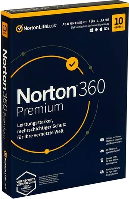 Immagine prodotto di Norton 3674559 360 Premium 10 Geräte