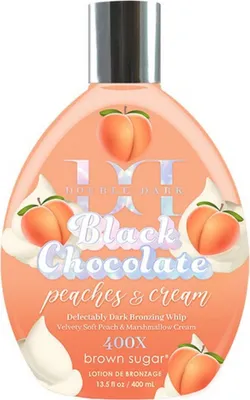 Zdjęcie produktu dla Brown Sugar Double Dark Black Chocolate Peaches & Cream 400ml