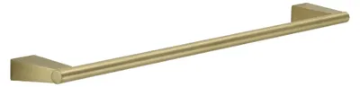 Handtuchstange 60 cm, Mattgold, Edelstahl, rechteckig