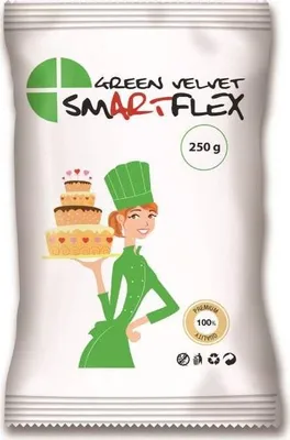 Produktbild von SmartFlex Fondant Grün Velvet 250g