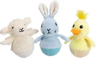 Produktbild von Beeztees Katzenspielzeug Oster Wobbler Kaninchen/Küken/Lamm