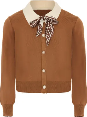 Immagine prodotto di NAEMI damen strickjacke - caffè, XS/S