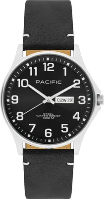 Image de Montre Pacific pour homme, noire, Pacific-PC00946