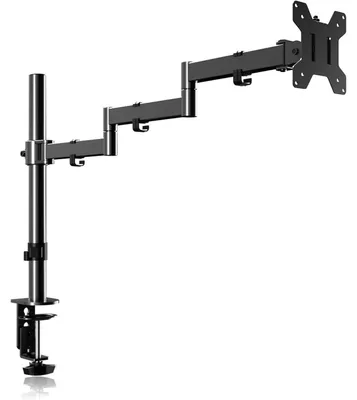 Obrázek produktu pro Držák monitoru VESA, stolní, s nastavitelnou výškou, pro monitory 17-32 palců, s ramenem o délce 710 mm, pro monitory do 10 kg, kompatibilní s VESA 75/100 mm