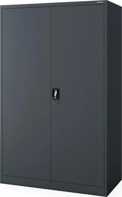 Immagine prodotto di Armadio metallico da ufficio JAN II D600 1150 x 1850 x 600 mm antracite