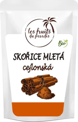Obrázek produktu pro Skořice cejlonská mletá BIO 500 g LES FRUITS DU PARADIS