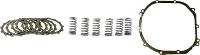 Image de Kit d'embrayage pour Kawasaki ZX-6RR 600 N Ninja, années 2005-2006 : disques d'embrayage, ressorts d'embrayage et joint de couvercle d'embrayage de la marque pamoto - Neuf
