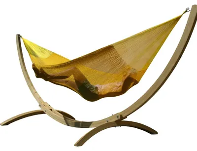 Obrázek produktu pro Houpací síť MacaMex Siesta Grande Matrimonial Plus yellow Set