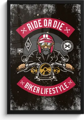 Produktbild von MuchoWow® MuchoWow® Gerahmtes Poster Mancave - Motor - Männer - Retro 40x60 cm - Poster mit zchwarzem Bilderrahmen - Papierdruck - Wandbilder