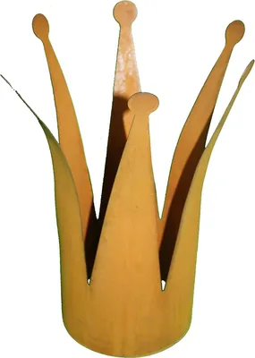 Produktbild von Rostikal Edelrost Gartendeko Krone aus Metall 32 cm Vintage Deko Krone