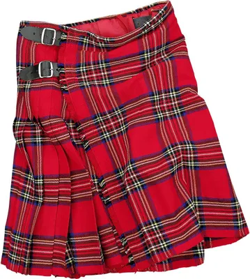 Produktbild von Black Premium by EMP Herren rot-kariertes Kult Tartan Kilt größenverstellbar L