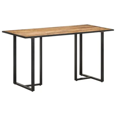 Produktbild von Maison Exclusive - Esstisch 140 cm Raues Mangoholz