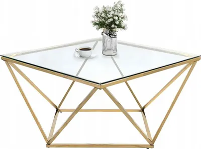 Produktbild von Tutumi Glas Kaffeetisch Cs-14G Transparent