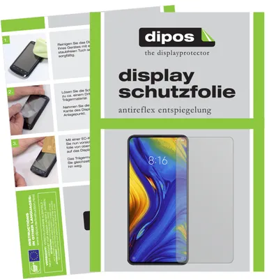 Produktbild von 2x Schutzfolie für Xiaomi Mi Mix 3 matt Displayschutzfolie Folie Display Schutz
