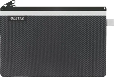 Produktbild von LEITZ Reißverschlusstasche WOW Traveller Größe L schwarz