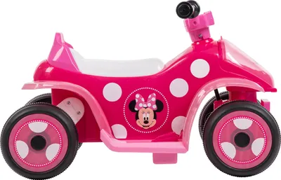 Produktbild von Disney Minnie 6-Volt-Aufsitz-Quad von Huffy für Kinder von 1,5 - 3 Jahren, Rosa
