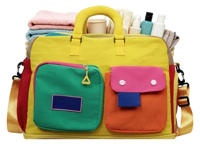 Produktbild von Große Weekender-Tasche mit Schultergurt und wasserdichtem Innenfutter