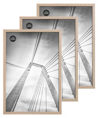 Obrázek produktu pro Sada 3 dřevěných rámečků na fotografie 40 x 60 cm s akrylovým sklem