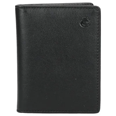 Produktbild von Esquire Leder Kartenetui Logo Credit Card Case Black schwarz