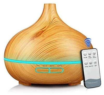 Productafbeelding van Aroma Diffuser en Luchtbevochtiger 400 ml van Hout