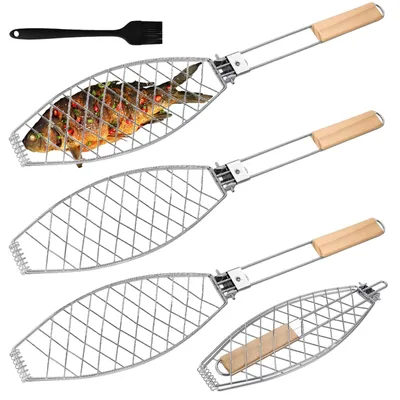 Image de Solidchoice - Vis en acier inoxydable pour casseroles, avec manche en bois