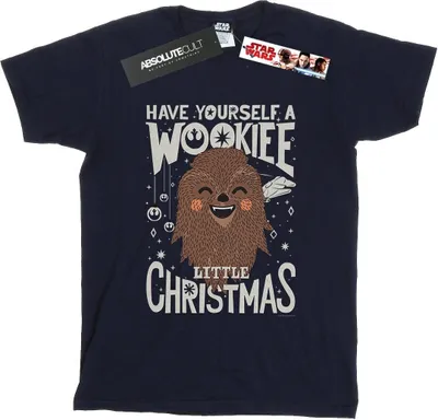 Produktbild von Star Wars - "Wookiee Little" T-Shirt für Damen BI44889 (L) (Marineblau)