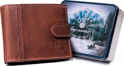 Zdjęcie produktu dla Skórzany Portfel Męski Na Karty Z Zabezpieczeniem Rfid Protect Lumarko!